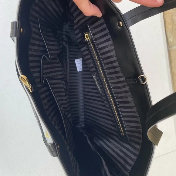 Rare Victoria’s Secret Hear, See, & Speak No Evil Tote & Mini Bag Purse Set - Picture 9 of 13